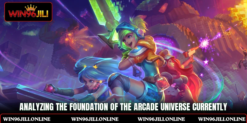 Analyzing the foundation of the Arcade Universe currently