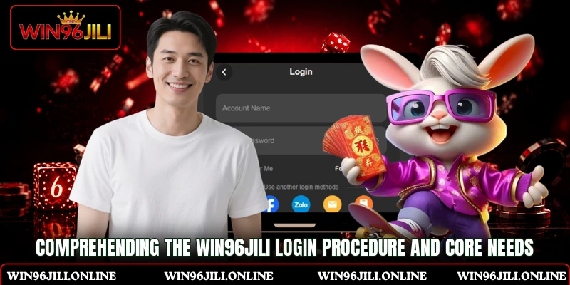 Comprehending the WIN96JILI login procedure and core needs