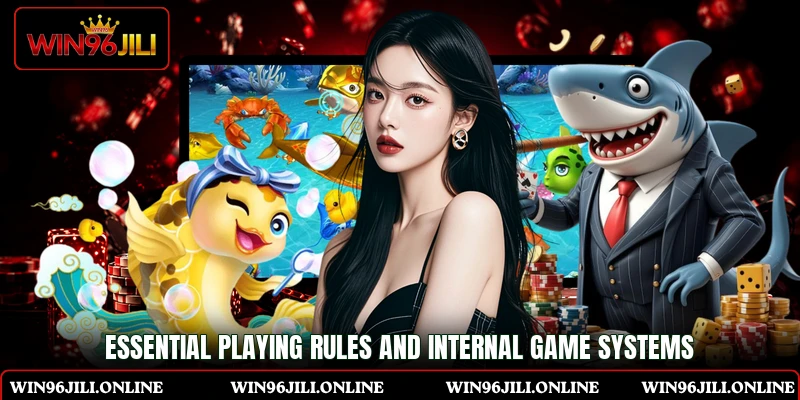Essential playing rules and internal game systems Essential playing rules and internal game systems