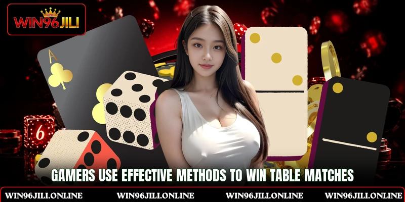 Gamers use effective methods to win table matches Gamers use effective methods to win table matches