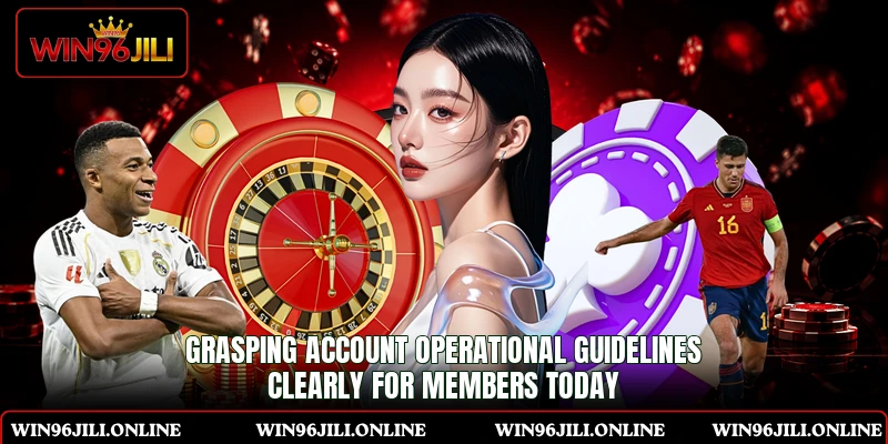 Grasping account operational guidelines clearly for members today Grasping account operational guidelines clearly for members today