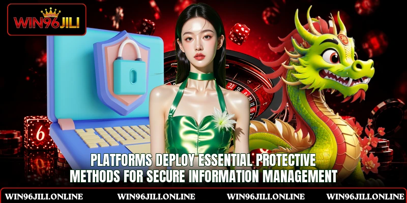 Platforms deploy essential protective methods for secure information management
