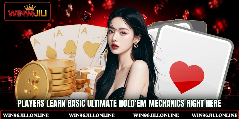 Players learn basic Ultimate Hold'em mechanics right here Players learn basic Ultimate Hold'em mechanics right here