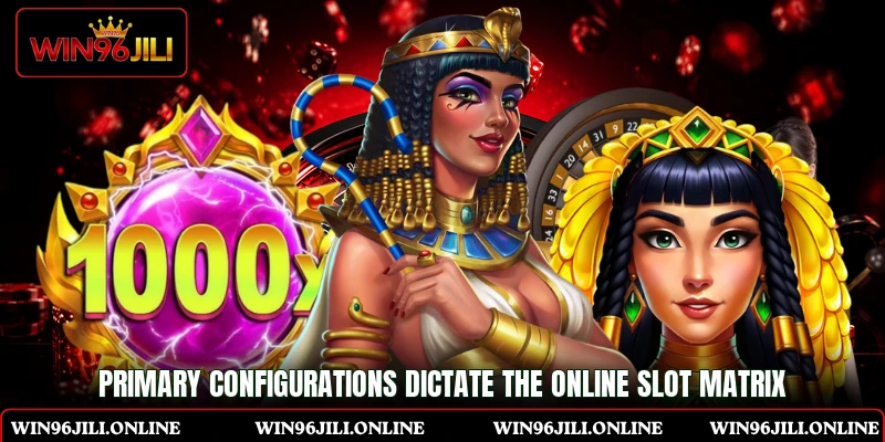 Primary configurations dictate the online slot matrix Primary configurations dictate the online slot matrix