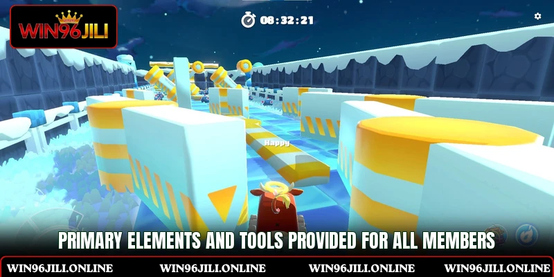 Primary elements and tools provided for all members