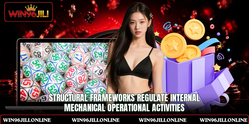 Structural frameworks regulate internal mechanical operational activities Structural frameworks regulate internal mechanical operational activities