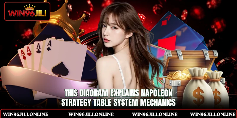 This diagram explains Napoleon Strategy Table system mechanics This diagram explains Napoleon Strategy Table system mechanics